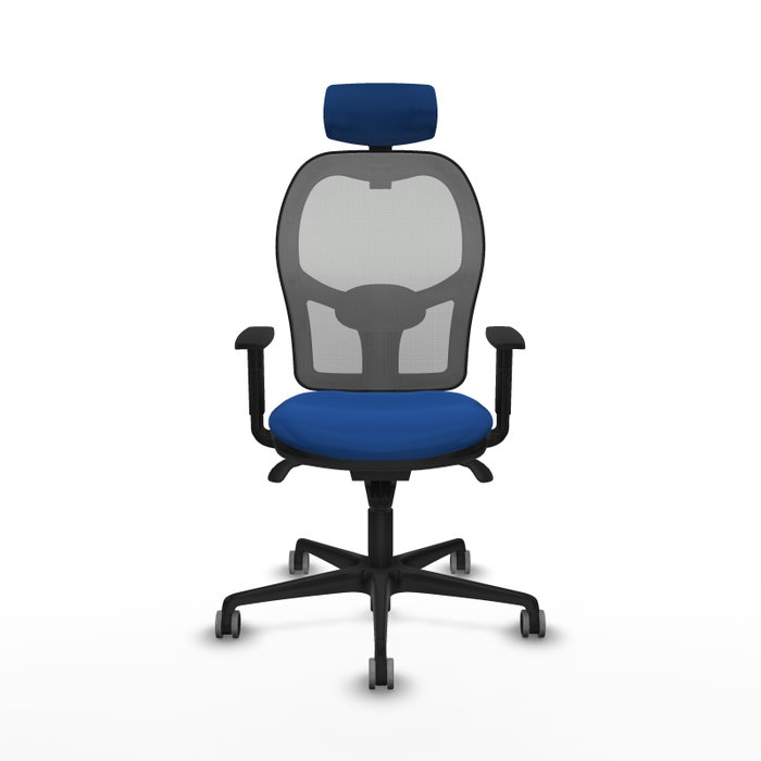 PIQUERAS Y CRESPO Silla de oficina Jorquera Azul y Gris PIQUERAS Y CRESPO Silla de oficina Jorquera Azul y Gris