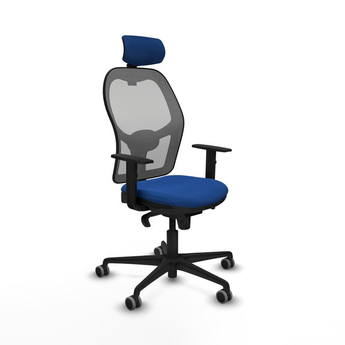 PIQUERAS Y CRESPO Silla de oficina Jorquera Azul y Gris PIQUERAS Y CRESPO Silla de oficina Jorquera Azul y Gris