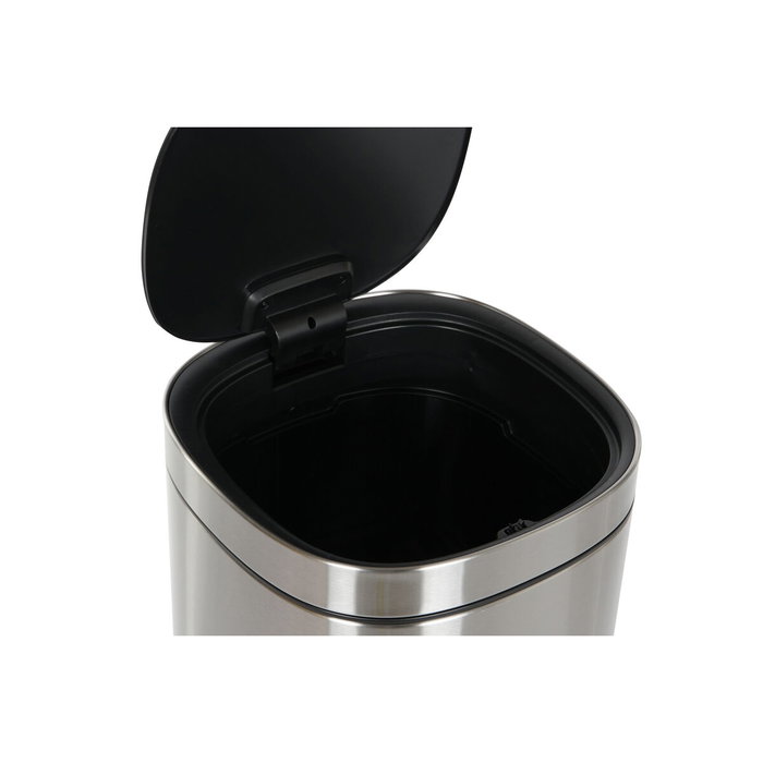 DKD Home Decor Papelera Touch Mate Plateado 30L
