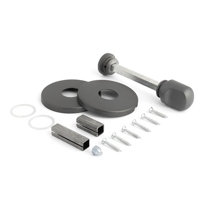 JANDEL Muletilla Desbloqueo Zamak Ø50x5 Mm Acabado Antracita Negro Latón Cromo Blanco para Puertas de Baño JANDEL Muletilla Desbloqueo Zamak Ø50x5 Mm Acabado Antracita Negro Latón Cromo Blanco para Puertas de Baño