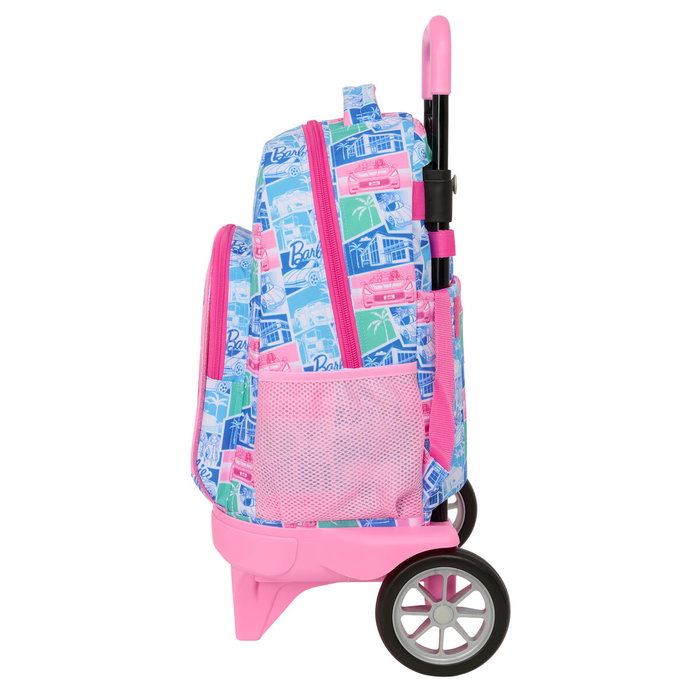 Safta Mochila Grande con Ruedas Barbie Compact Evolution