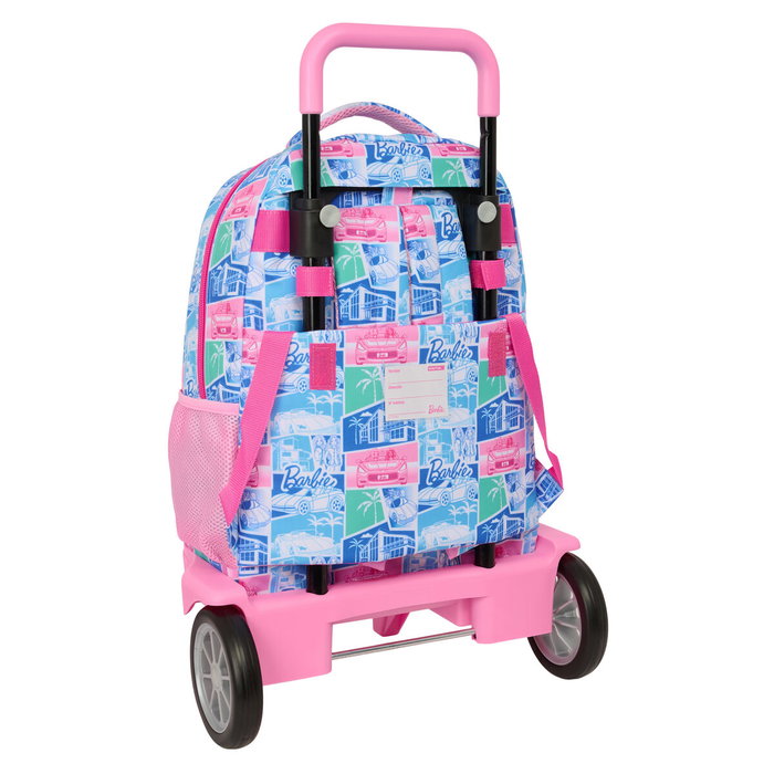 Safta Mochila Grande con Ruedas Barbie Compact Evolution