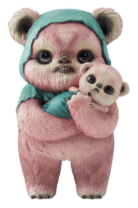Star Wars Estatua de diseñador Ewok by Mab Graves Pink Variant 18 cm Star Wars Estatua de diseñador Ewok by Mab Graves Pink Variant 18 cm