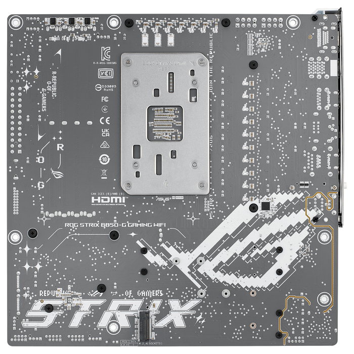 ASUS ROG STRIX B850-G GAMING WiFi Placa Base AMD B850, Zócalo AM5, DDR5, micro ATX, WiFi 7, Bluetooth 5.4 ASUS ROG STRIX B850-G GAMING WiFi Placa Base AMD B850, Zócalo AM5, DDR5, micro ATX, WiFi 7, Bluetooth 5.4