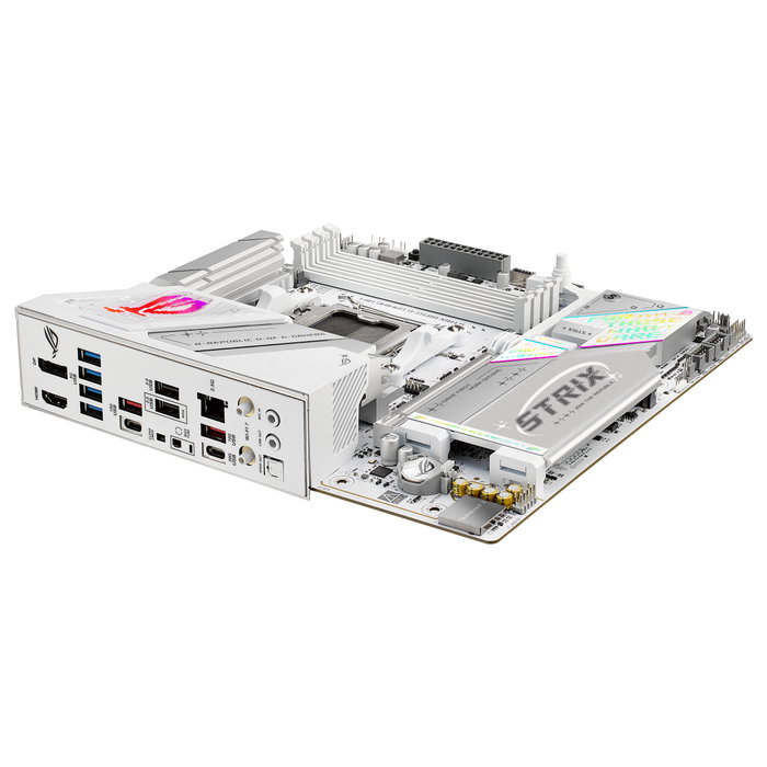 ASUS ROG STRIX B850-G GAMING WiFi Placa Base AMD B850, Zócalo AM5, DDR5, micro ATX, WiFi 7, Bluetooth 5.4 ASUS ROG STRIX B850-G GAMING WiFi Placa Base AMD B850, Zócalo AM5, DDR5, micro ATX, WiFi 7, Bluetooth 5.4