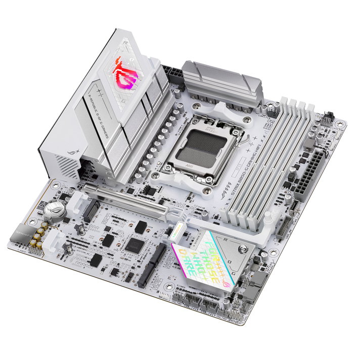ASUS ROG STRIX B850-G GAMING WiFi Placa Base AMD B850, Zócalo AM5, DDR5, micro ATX, WiFi 7, Bluetooth 5.4 ASUS ROG STRIX B850-G GAMING WiFi Placa Base AMD B850, Zócalo AM5, DDR5, micro ATX, WiFi 7, Bluetooth 5.4