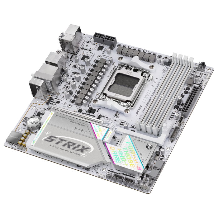 ASUS ROG STRIX B850-G GAMING WiFi Placa Base AMD B850, Zócalo AM5, DDR5, micro ATX, WiFi 7, Bluetooth 5.4 ASUS ROG STRIX B850-G GAMING WiFi Placa Base AMD B850, Zócalo AM5, DDR5, micro ATX, WiFi 7, Bluetooth 5.4