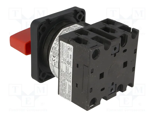EATON ELECTRIC Interruptor de levas de emergencia T0-2-1/E-RT 20A 6,5kW EATON ELECTRIC Interruptor de levas de emergencia T0-2-1/E-RT 20A 6,5kW