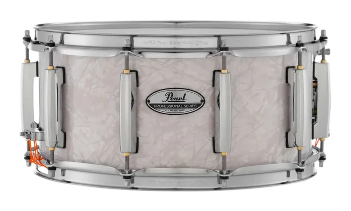 PEARL CAJA 14 x 6,5Pol PMX MASTER PROFESIONAL - White Marine Pearl PEARL CAJA 14 x 6,5Pol PMX MASTER PROFESIONAL - White Marine Pearl