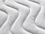 Hanah Home Colchón Enrollable Pocket RollPack 90x190 Individual Ortopédico Doble Cara Blanco