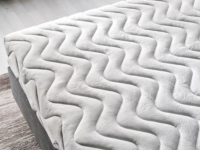 Hanah Home Colchón Enrollable Pocket RollPack 90x190 Individual Ortopédico Doble Cara Blanco