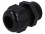 HELU Sello aislante HELUTOP® HT PG16 negro