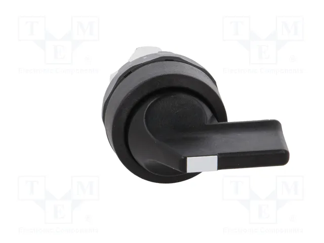 ABB Interruptor rotativo M2S de 2 posiciones, 22mm, negro