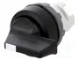 ABB Interruptor rotativo M2S de 2 posiciones, 22mm, negro