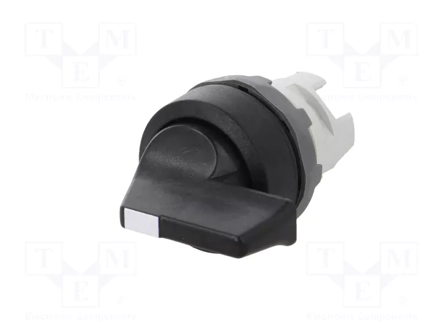 ABB Interruptor rotativo M2S de 2 posiciones, 22mm, negro