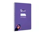 Liderpapel Cuaderno Espiral Pautaguía A5 Cuadro 4mm Lila