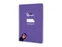 Liderpapel Cuaderno Espiral Pautaguía A5 Cuadro 4mm Lila