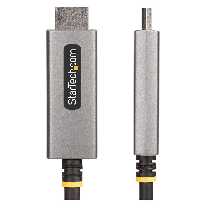 StarTech.com Cable Adaptador DisplayPort a HDMI 8K 60Hz 4K 144Hz 2m, Gris espacio, 133DISPLAYPORTHDMI21
