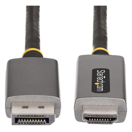 StarTech.com Cable Adaptador DisplayPort a HDMI 8K 60Hz 4K 144Hz 2m, Gris espacio, 133DISPLAYPORTHDMI21