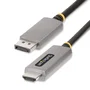 StarTech.com Cable Adaptador DisplayPort a HDMI 8K 60Hz 4K 144Hz 2m, Gris espacio, 133DISPLAYPORTHDMI21