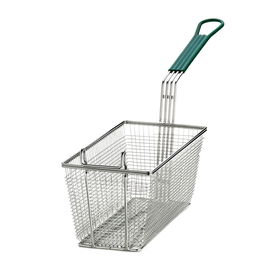 TABLECRAFT - 42 - Cestillo para freír mango verde - 34 x 16,5 x 15 cm