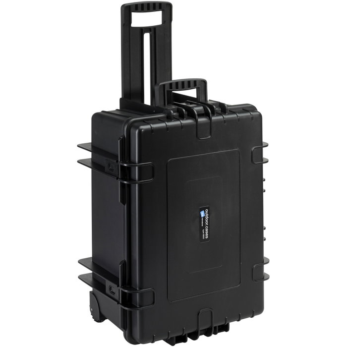 B&W Outdoor Case Type 6800 con sistema de divisores Negro