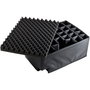 B&W Outdoor Case Type 6800 con sistema de divisores Negro