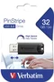 Verbatim PinStripe 32GB USB 3.2 Negro