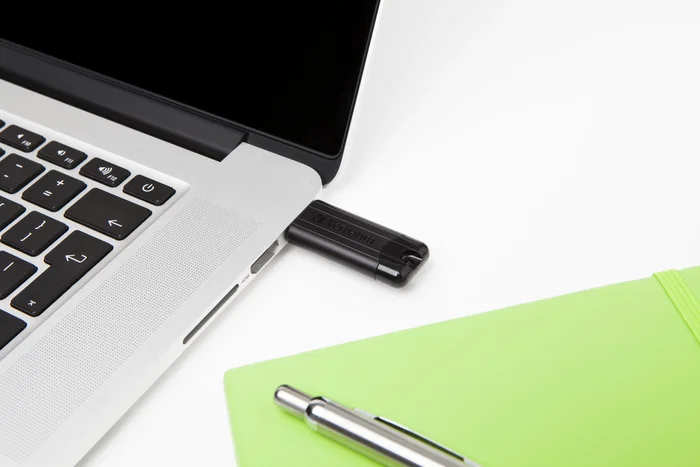 Verbatim PinStripe 32GB USB 3.2 Negro