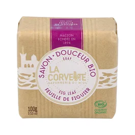 LA CORVETTE Jabon En Pastilla Hoja De Higuera 100Gr. Bio COSMOS ORGANIC