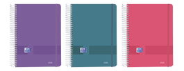 Oxford Agenda Anual Live&Go Espiral A5 320H Dp C-Surtidos Vivos 2026