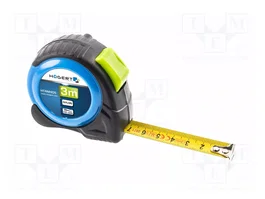 HÖGERT TECHNIK Flexómetro de doble cara, 3 m