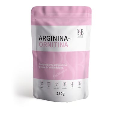 BSB LABS L-Arginina/L-Ornitina 250Gr Vegano Sin Gluten Apto KETO BSB LABS L-Arginina/L-Ornitina 250Gr Vegano Sin Gluten Apto KETO
