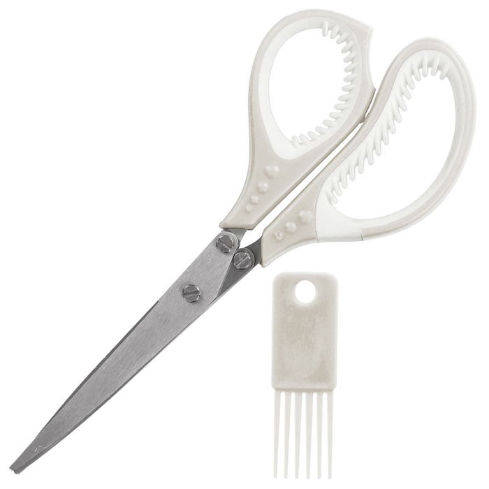 Cook Concept Tijeras para Hierbas con Peine, 20 cm, Diseño Ergonómico, Facilita Preparaciones Culinarias