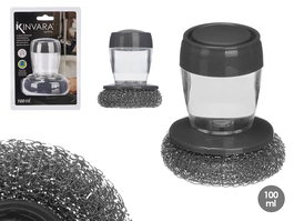 Kinvara Estropajo con Dispensador 9 x 9 x 10 cm (Set de 12)