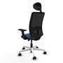 PIQUERAS Y CRESPO Silla de oficina Zulema Azul marino/Negro