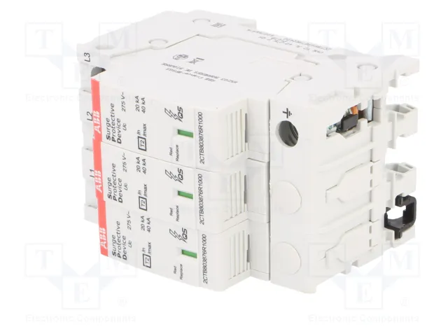 ABB Limitador de sobretensiones Tipo 2 3 polos 40kA