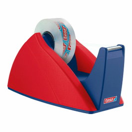 Tesa Portarrollos Easy Cut Rojo / Azul para rollos de 33 m