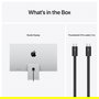 Apple Studio Display - Monitor 5K Ultra HD 27 Pulgadas (68.6 cm) con Cristal Estándar, Soporte Ajustable, Altavoces 12MP Cámara True Tone Plata
