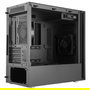 Cooler Master Silencio S400 Mini Tower PC Negro Micro ATX Mini-ITX Filtro Antipolvo Gestión Cables 16.7cm CPU 31.9cm GPU