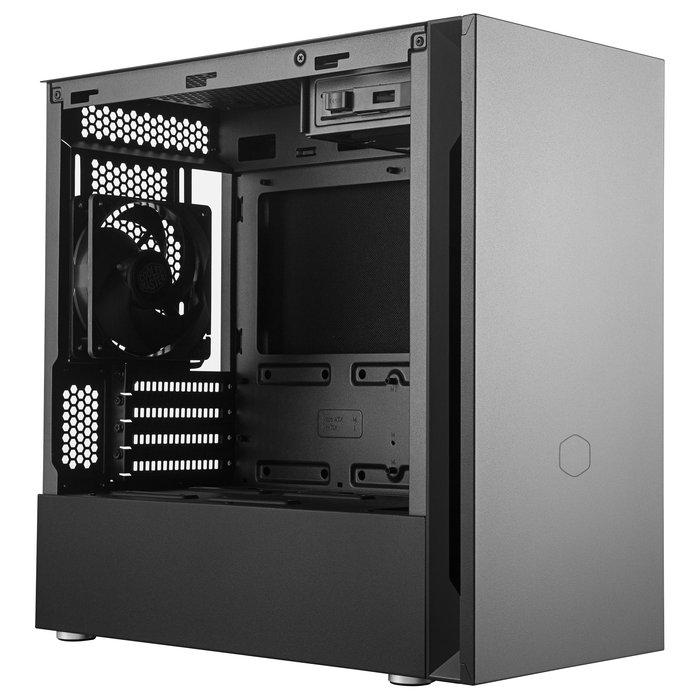 Cooler Master Silencio S400 Mini Tower PC Negro Micro ATX Mini-ITX Filtro Antipolvo Gestión Cables 16.7cm CPU 31.9cm GPU