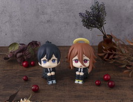 Megahouse Chainsaw Man The Movie: Reze Arc Estatua PVC Aki Hayakawa Smile Ver. & Angel Devil Set