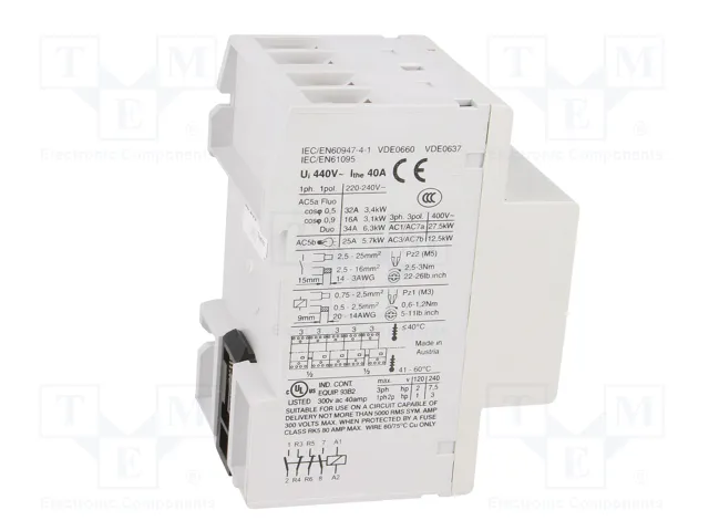EATON ELECTRIC Contactor 4-polar Z-SCH230/40-22 40A 230VAC