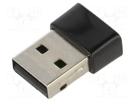 QOLTEC Adaptador de red WiFi USB 2.0 Negro 2,4-5,8GHz