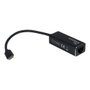 Inter-Tech ARGUS IT-811 Adaptador USB-C a Gigabit LAN RJ45 1000 MBit/s Negro