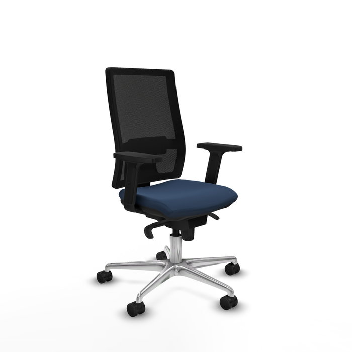 PIQUERAS Y CRESPO Silla de oficina Horna Azul marino y Negro PIQUERAS Y CRESPO Silla de oficina Horna Azul marino y Negro