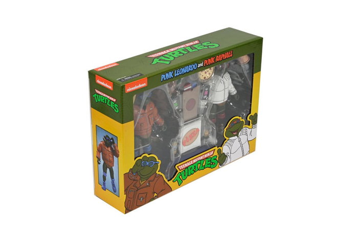 Tortugas Ninja (Cartoon) Figura Punk Leo and Punk Raph 2 Pack 18 cm