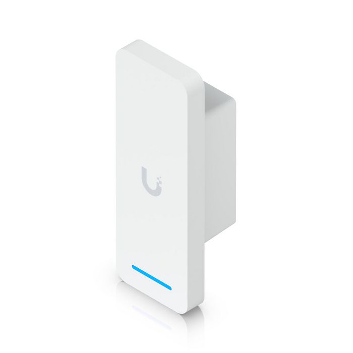 Ubiquiti Montaje de Pared y Caja Eléctrica, Hub de Acceso con Lector NFC, 10/100 MbE RJ45, PoE+, Resistencia IP55, Policarbonato y Aleación de Aluminio, Blanco