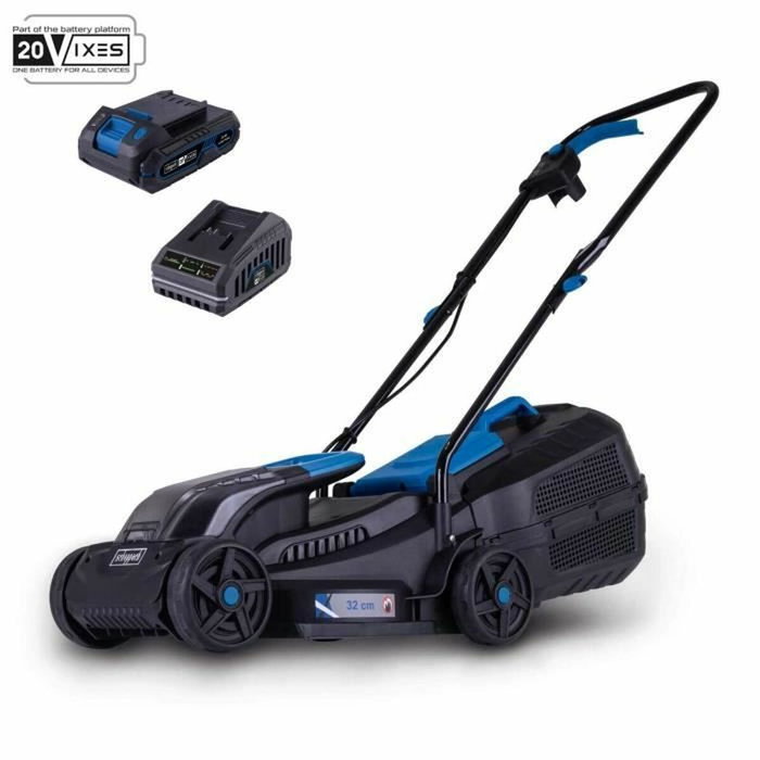 Scheppach BC-MP320-X Cortacésped inalámbrico con baterías de 4Ah y 2,4Ah Scheppach BC-MP320-X Cortacésped inalámbrico con baterías de 4Ah y 2,4Ah