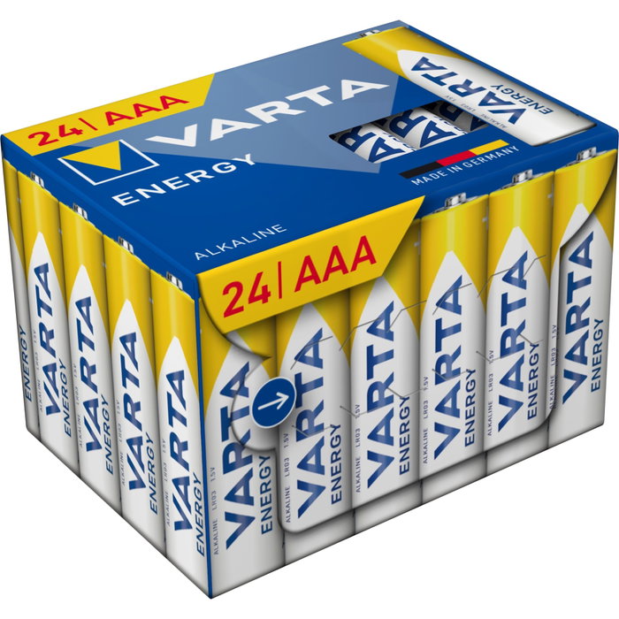Varta Energy AAA Pack de 24 pilas Varta Energy AAA Pack de 24 pilas
